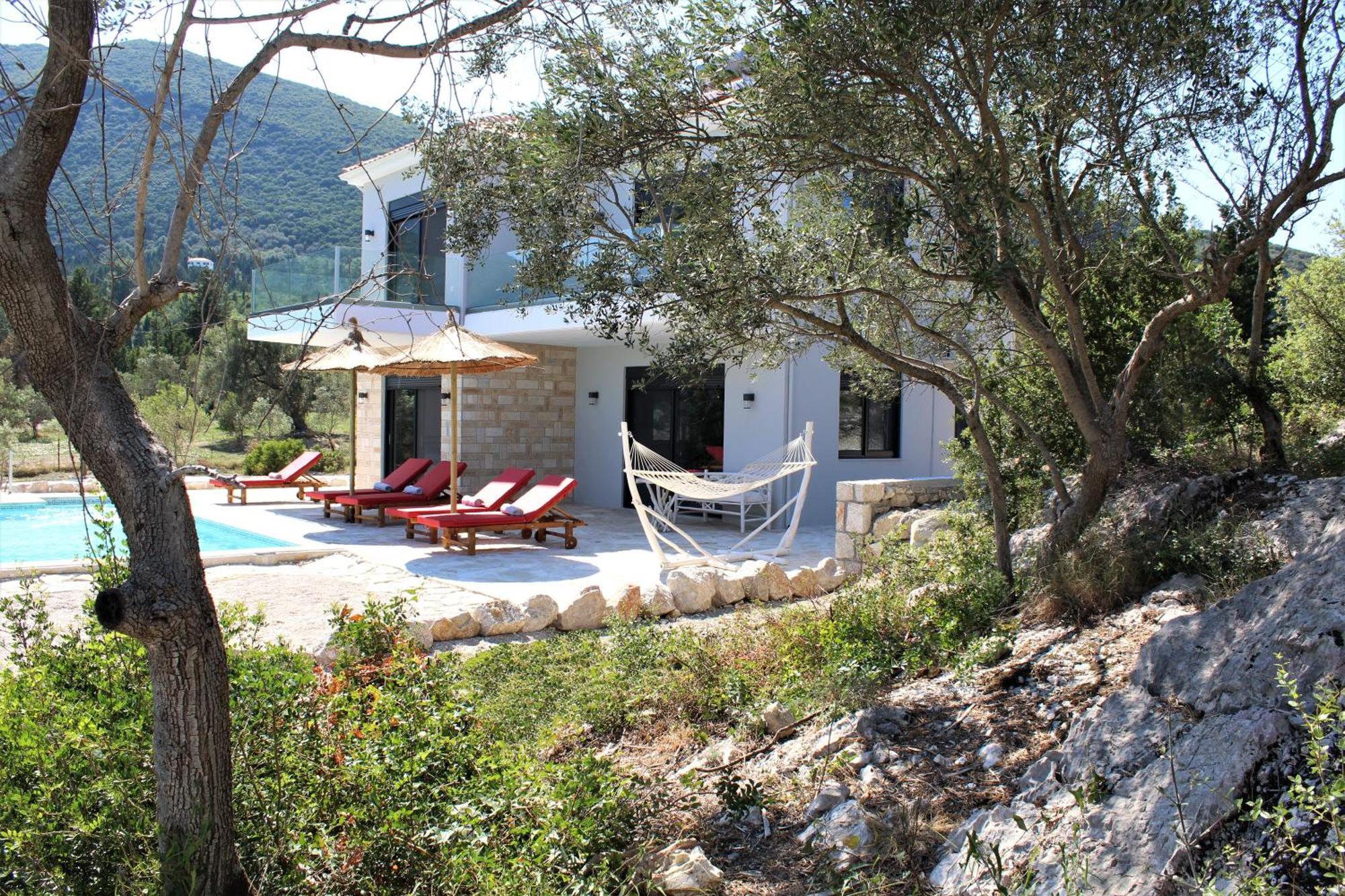 Villa Maura-Lefkada Nydri  Bagian luar foto