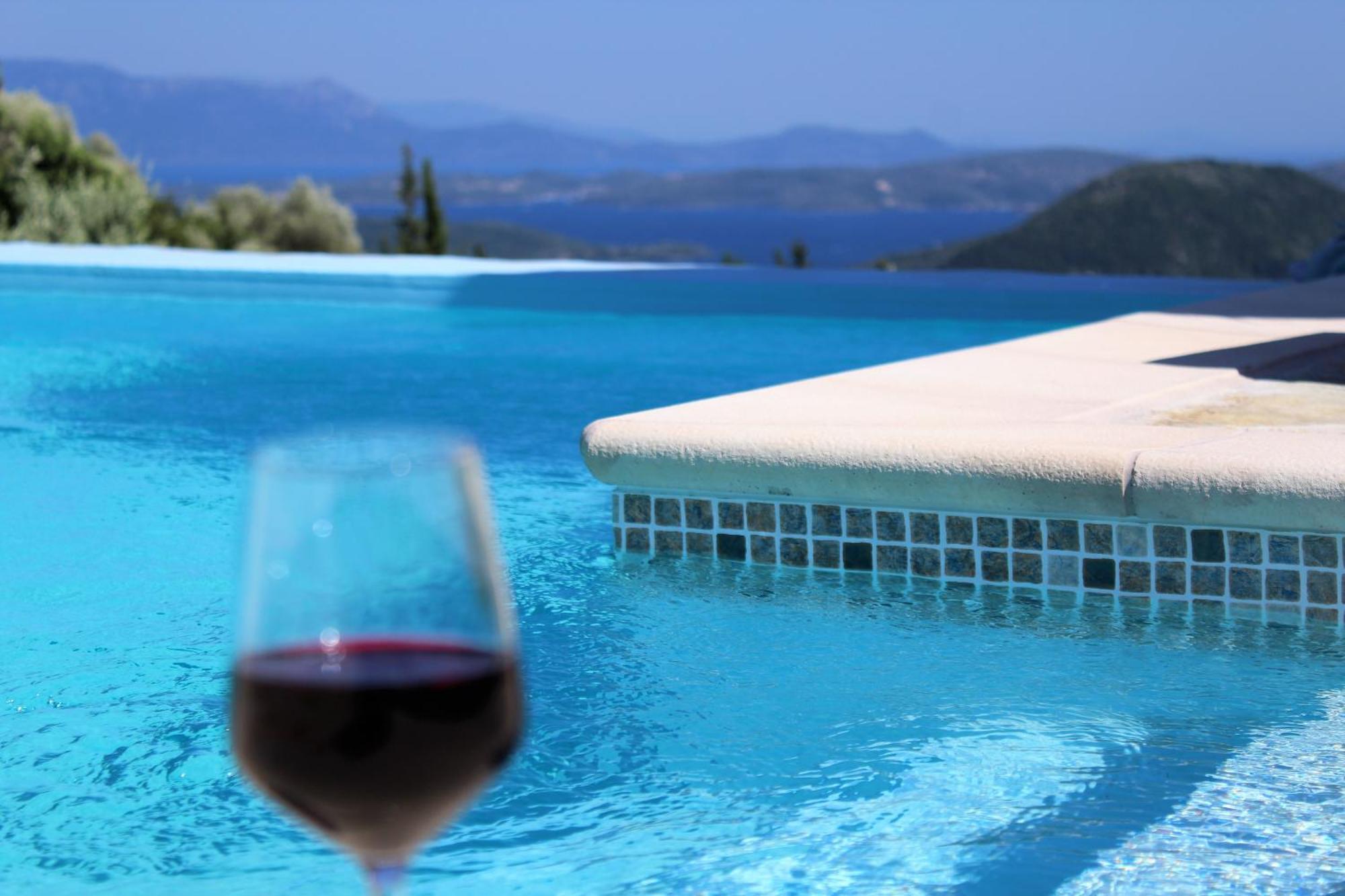 Villa Maura-Lefkada Nydri  Bagian luar foto