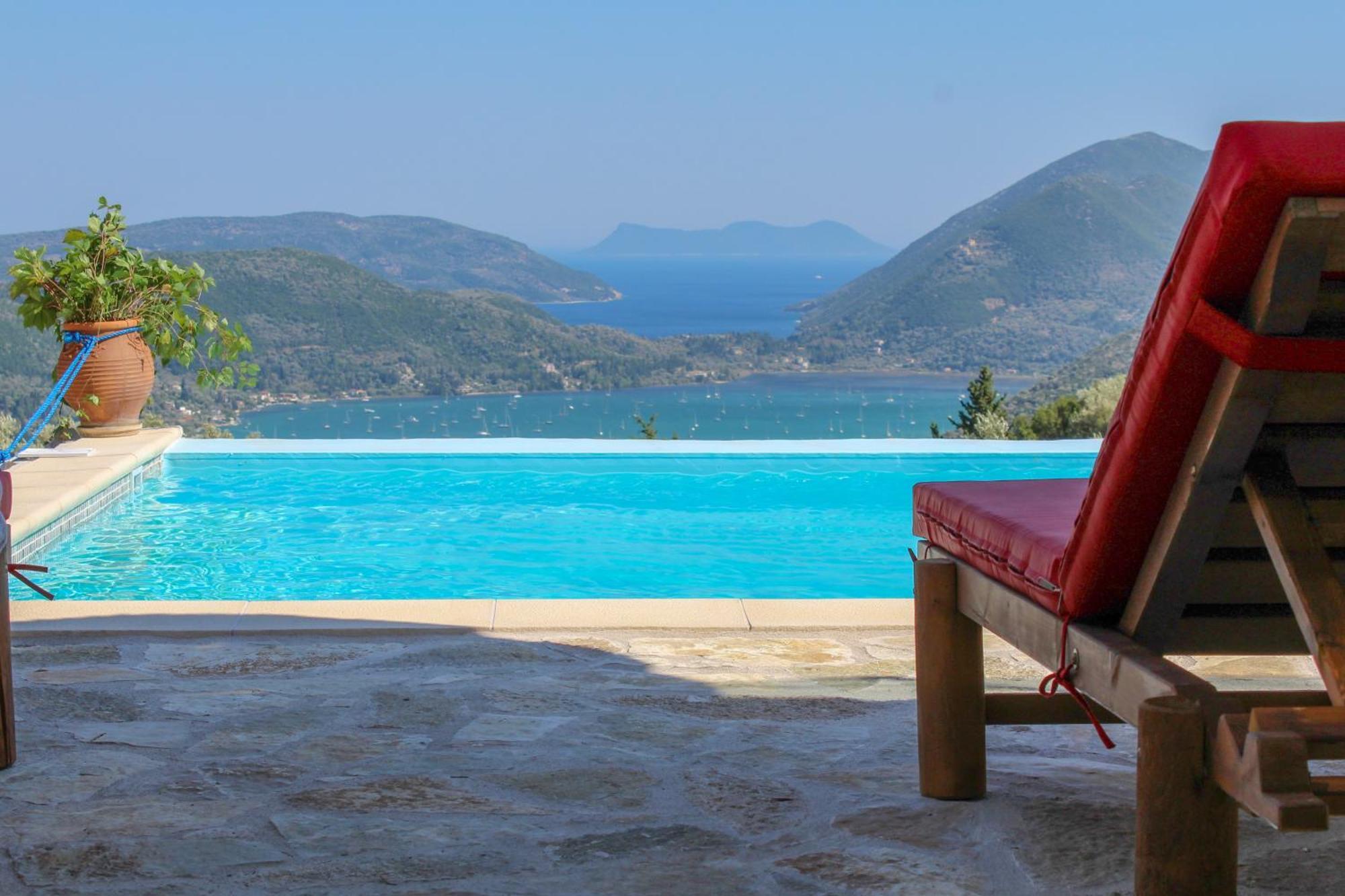 Villa Maura-Lefkada Nydri  Bagian luar foto